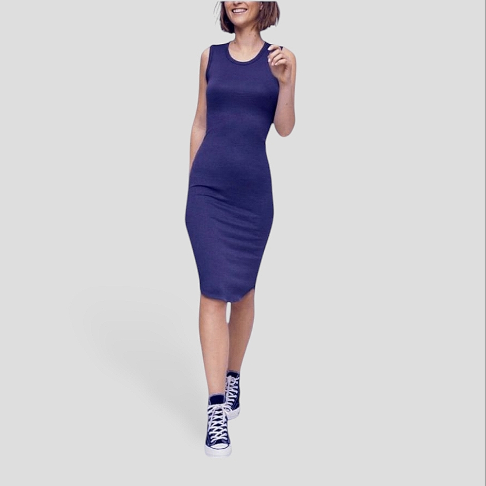 WILFRED FREE Aritzia Midi "BRUNI" Dress NWT